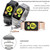 For Huawei Watch Fit Mijobs Milan Buckle Stainless Steel Watch Band(Black)