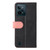 For OPPO Realme C31 4G Stitching-Color Flip Leather Phone Case(Pink)