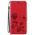 For Xiaomi Redmi 10C Rose Embossed Leather Phone Case(Red) For Xiaomi Redmi 10C Rose Embossed Leather Phone Case(Red)