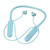 YD-36 Wireless Bluetooth Neck-mounted Earphone with Digital Display Function(Blue)