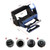 2 PCS SD-1012 Car Multifunctional Drink Holder Garbage Box(Black)