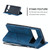 For Google Pixel 6 Skin Feel Splicing Leather Phone Case(Blue)
