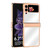 Electroplating Mirror Hinge Phone Case For Samsung Galaxy Z Flip3 5G(Rose Gold)