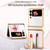 Electroplating Mirror Hinge Phone Case For Samsung Galaxy Z Flip3 5G(Rose Gold)