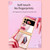 Electroplating Mirror Hinge Phone Case For Samsung Galaxy Z Flip3 5G(Rose Gold)