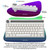 Ajazz K620T 62 Keys Bluetooth Wireless Dual Mode Mechanical Keyboard, Style: Pink Shaft (Black)