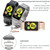 For Huawei Watch Fit Mijobs Milan Buckle Stainless Steel Watch Band(Gold)