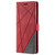 For Google Pixel 6 Skin Feel Splicing Leather Phone Case(Red)