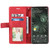 For Google Pixel 6 Skin Feel Splicing Leather Phone Case(Red)