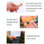 Multifunctional Bicycle Tire Changing Tool, Color: Red