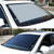 2 PCS Suction Cup Car Shade Curtain Window Telescopic Roller Blind, Size: 40x60cm Silver Lyser