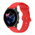 For Honor Magic Watch2 46mm 22mm Solid Color Silicone Watch Band(Red)