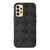 For Samsung Galaxy A13 4G Weave Plaid PU Phone Case(Black)