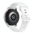 For Huawei  Watch 2 20mm Solid Color Silicone Watch Band(White) For Huawei  Watch 2 20mm Solid Color Silicone Watch Band(White)