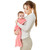 Insular Baby Cotton Quilt Newborn Swaddle Sleeping Bag Blanket, Size: 60cm For 0-3 Months(Purple)