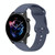 For Huawei Watch GT 46mm 22mm Solid Color Silicone Watch Band(Rock Cyan)