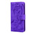 For Samsung Galaxy M53 5G Tiger Embossed Leather Phone Case(Purple)