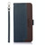 For Samsung Galaxy M53 5G KHAZNEH Litchi Texture Leather RFID Phone Case(Blue)