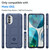 For Motorola Moto G52 Full Coverage Shockproof TPU Case(Blue)