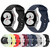 For Samsung Gear S2 Classic 20mm Solid Color Silicone Watch Band(Black)