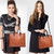 TFZ 1005 Vintage Commute Square Handbags(Red)