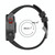 For Garmin Fenix 5S Plus 20mm Silicone Solid Color Watch Band(Red)