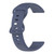 For Garmin Forerunner 645 Music 20mm Solid Color Silicone Watch Band(Rock Cyan)