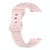 For Garmin Venu sq 20mm Solid Color Silicone Watch Band(Pink)