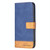 For Samsung Galaxy S21 Ultra 5G BF11 Color Matching Skin Feel Leather Phone Case(Blue)