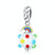 S925 Sterling Silver Silver Rainbow Glaze Pendant DIY Bracelet Necklace Accessories