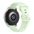 For Garmin Venu sq 20mm Solid Color Silicone Watch Band(Green)