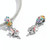 S925 Sterling Silver Flower Elf Pendant DIY Bracelet Necklace Accessories