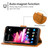 For TCL 30z T602DL Leather Phone Case(Brown)
