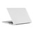 Dot Texture Double Sided Tanned Laptop Case For MacBook Pro 16.2 inch A2485 2021(Transparent)