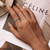 S925 Sterling Silver Turquoise Women Open Ring