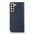 For Samsung Galaxy S22 5G KHAZNEH Nappa Top Layer Cowhide Leather Phone Case(Blue)
