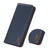 For Samsung Galaxy S22 5G KHAZNEH Nappa Top Layer Cowhide Leather Phone Case(Blue)