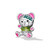S925 Sterling Silver Neon Bear Beads DIY Bracelet Necklace Accessories