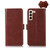 For Samsung Galaxy S22 5G Crazy Horse Top Layer Cowhide Leather Phone Case(Brown) For Samsung Galaxy S22 5G Crazy Horse Top Layer Cowhide Leather Phone Case(Brown)