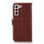 For Samsung Galaxy S22 5G Crazy Horse Top Layer Cowhide Leather Phone Case(Brown) For Samsung Galaxy S22 5G Crazy Horse Top Layer Cowhide Leather Phone Case(Brown)