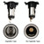 2 PCS Car Modified Cigarette Lighter Car Charging Power Socket Cigarette Type (with 15cm Line)