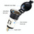 2 PCS Car Modified Cigarette Lighter Car Charging Power Socket Cigarette Type (with 15cm Line)