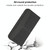 For OPPO Realme C31 4G Global Woven Texture Stitching Magnetic PU Leather Phone Case(Black)