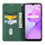 For OPPO Realme C31 4G Global Woven Texture Stitching Magnetic PU Leather Phone Case(Green)