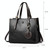 1688 Multifunctional Vintage Ladies Handbag(Black)