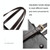 1688 Multifunctional Vintage Ladies Handbag(Black)