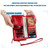 3506 RFID Anti-Degaussing Oil Wax Vintage Texture Genuine Leather Hand Held Wallet for Ladies(Yellow)