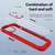 For iPhone 12 Pro Max TPU + PC Lens Protection Phone Case(Red) For iPhone 12 Pro Max TPU + PC Lens Protection Phone Case(Red)