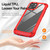 For iPhone 12 Pro Max TPU + PC Lens Protection Phone Case(Red) For iPhone 12 Pro Max TPU + PC Lens Protection Phone Case(Red)