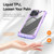 For iPhone 13 Pro TPU + PC Lens Protection Phone Case (Purple)